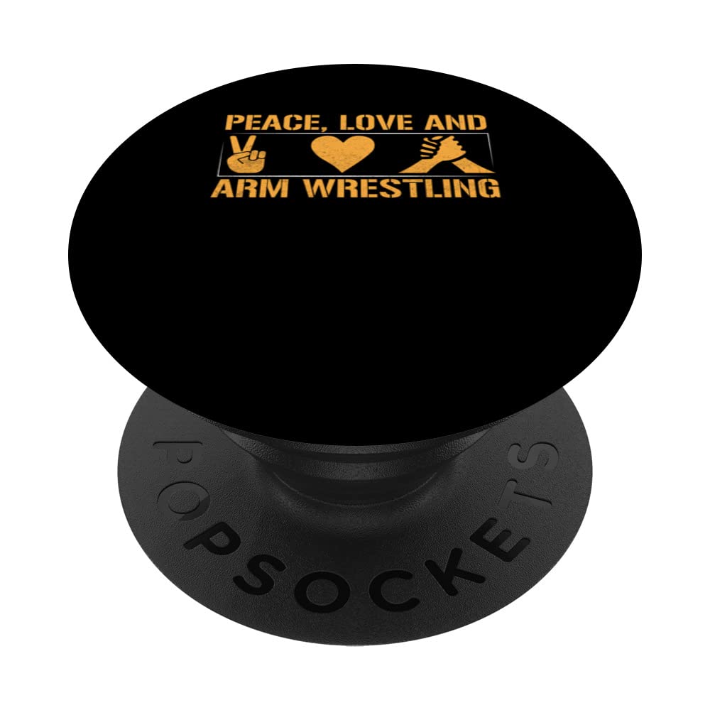 Peac Arm Wrestling - Hand Wrestling Champion Arm Wrestler PopSockets Swappable PopGrip