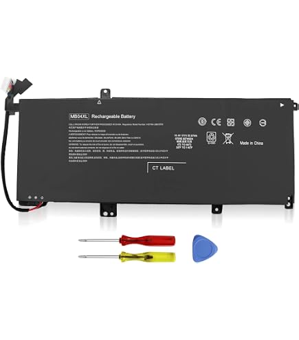 Batteria LP03XL Per HP Envy 15 E M6 – 11,4V 55Wh, Sostituisce 804072-241 E 807211-121, 500 Cicli Di Ricarica, Certificata CE/FCC