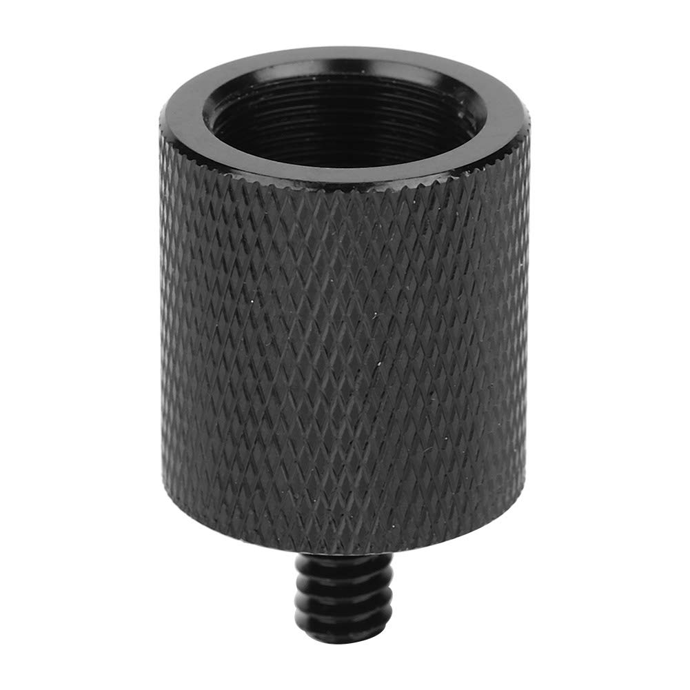 VBESTLIFE Microphone Bracket Adapter, Metal 5/8" Female to 1/4" Male Adapter Screw Connector for Camera Microphone Bracket to Tripod