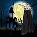 JOYIN Set of Four 16 Inch Hanging Ghost Halloween Decorations with Different Designs