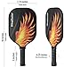 WingCaster Pickleball Paddle Graphite & Fibreglass Composite Face, Polypropylene Honeycomb Core, Low Profile Edge Guard, Ergonomic Cushioned Grip
