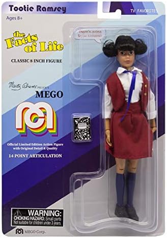 Tootie Ramsey The Facts of Life Classic 8" MEGO Action Figure Re-Issue