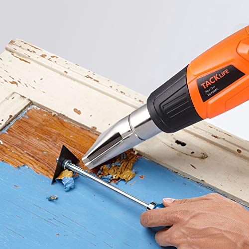 TACKLIFE Heat Gun 1500W 572℉ 932℉ Dual Temperature Hot Air Gun Kit