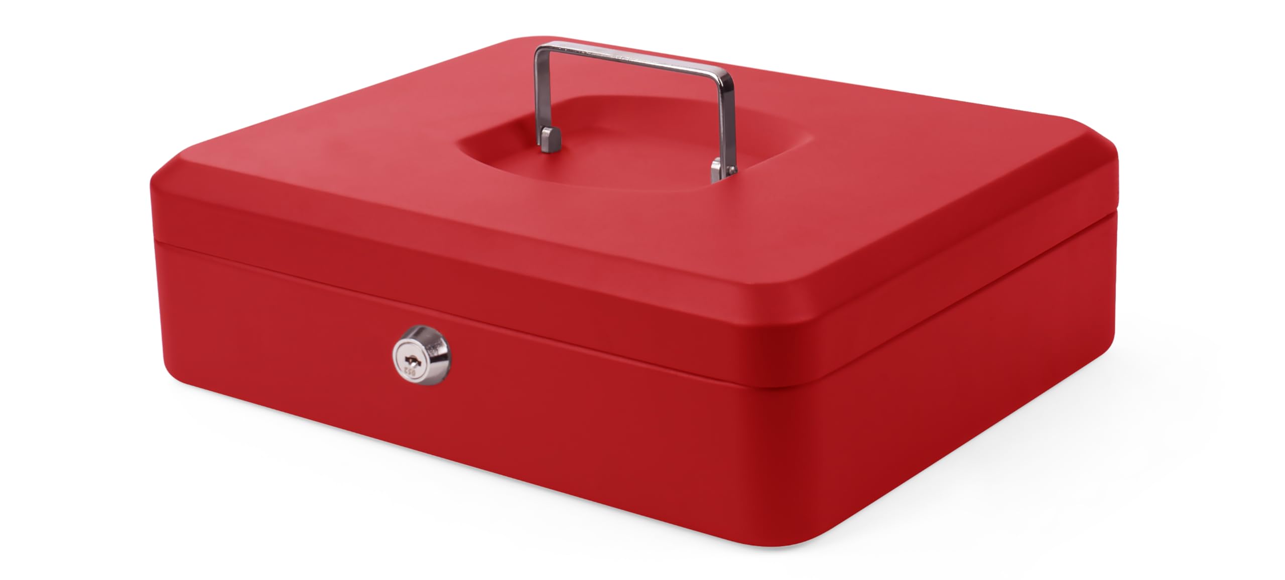 PAVO 8011094 12 inch Cash Box - Red