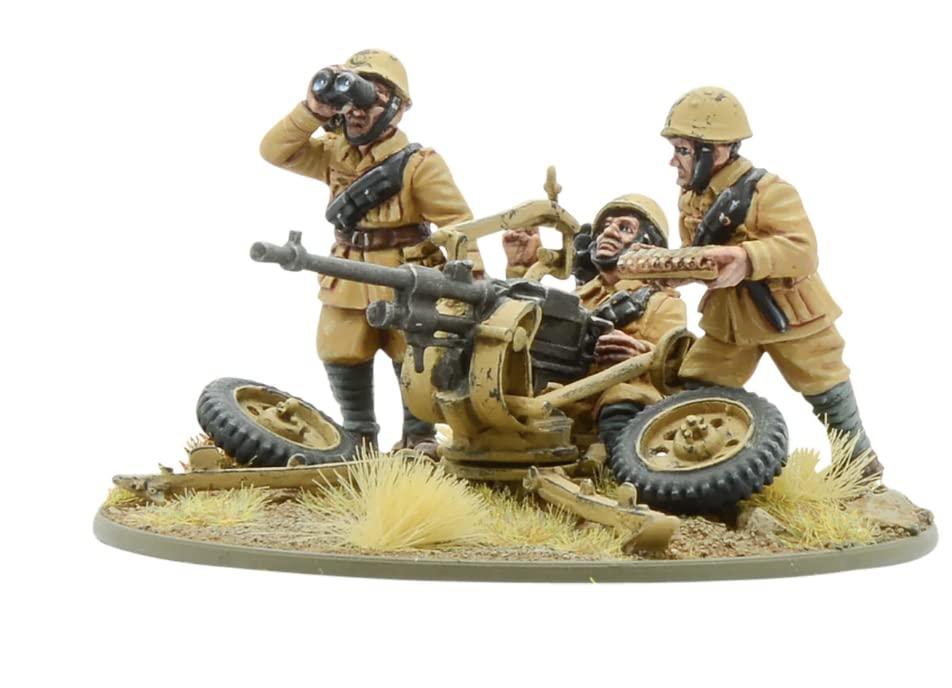 Warlord Games Bolt Action, Italian Bersaglieri Breda 2cm AA gun