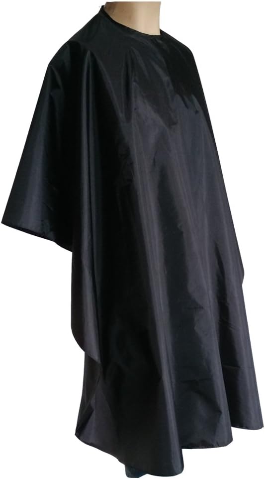 Magiczone Nylon Waterproof Professional Salon Cape with Snap Closure Hair Salon Cutting Cape Barber Hairdressing Cape - 59" x 51", Pack of 1: Beauty