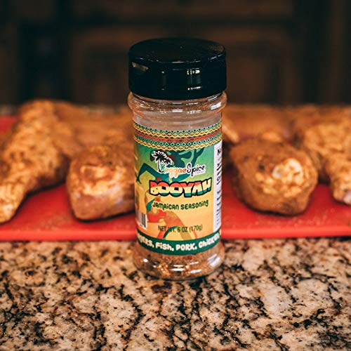 Reggae Spice Booyah Jamaican Jerk Meat Seasoning, Caribbean Jerk Powder