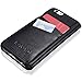 KAVAJ iPhone 6S/6 Case Leather Dallas Black - Genuine Leather Cover with Business Card Holder. Slim Fit Flip Case As Premium Accessory for Original Apple iPhone 6S and 6 Doubles As A Wallet.