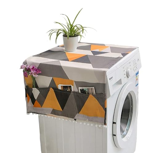 Linen Family - Funda para frigorífico o Nevera a Prueba de Polvo ...