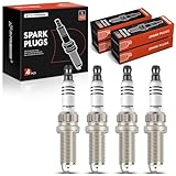 A-Premium Iridium Platinum Spark Plugs Compatible