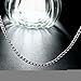 MMTTAO Sterling Silver Magic Round Snake Chain CHOOSE WIDTH/LENGTH Solid 925 Italy Necklace