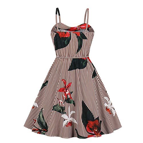 1 Summer+Sleeveless+Spaghetti+Floral+Sundress