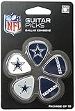 Woodrow Guitar by The Sports Vault NFL Dallas Cowboys Guitar Picks, 10 Pack