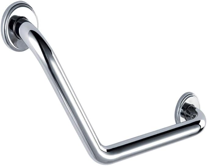 Curved Shower With Soap Dish Grab Bar,304 Stainless Steel Bathtub Grip