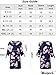 Minipeach Women's Summer Round Neck Printed Casual Mini Dress Navy
