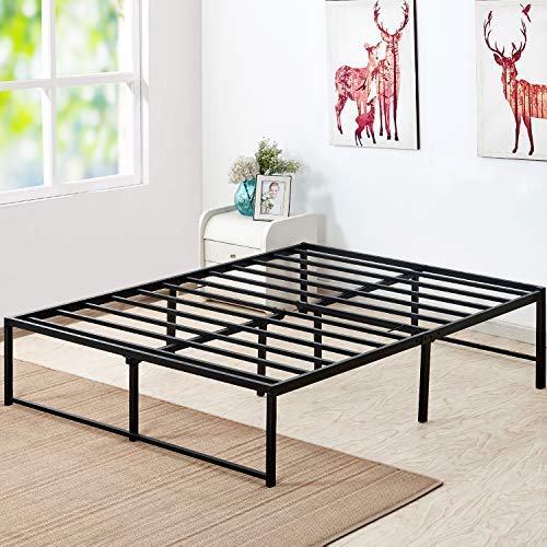 Best Vecelo Reinforced Metal Bed Frame Full Size
