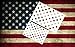 Petift American Flag Stencil Template-8 Pieces 50 Stars - Reusable Star Stencil for Painting on Wood,Fabric,Glass,Paper,Airbrush,Walls Art,Artwork,DIY Craft Making,2 Large,3 Medium and 3 Small