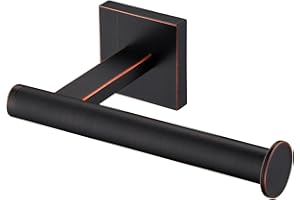 KOKOSIRI Toilet Paper Holder Oil Rubbed Bronze Toilet Roll Holder Hold Mega Rolls Kitchen Bathroom Tissue Paper Dispenser Sta