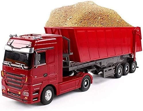 トラック工学トラックダンプrcトラックのローリートランスポーターダンプのリモコンキッズのおもちゃの電気自動車のトラック大型トラック モデルスタントオフロード車の登山車の贈り物子供のおもちゃ Innhs Edu Ph