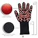 Bruella™ BBQ Grilling Gloves with Silicone | Extra Long Sleeves to Prevent Forearm Burns | Heat Resistant Oven Mitts to 932°F / 500°C