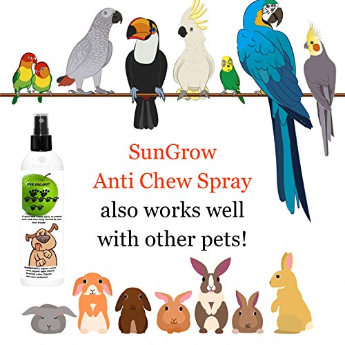 SunGrow AntiChew Spray, Deters Chewing and Biting by Dogs, Cats