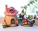 Juvale Mini Garden Gnome Fairy Village Statue Set, Whimsical Home Decor (7 Piece Set)