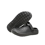 Plus Size Men's Fashion Clogs, Slip-on Closed Toe