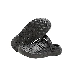 Plus Size Men's Fashion Clogs, Slip-on Closed Toe