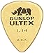 Dunlop 421R114 1.14mm Ultex Guitar Picks, 72-Pack