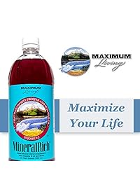 Maximum Living MineralRich Botella de 32 onzas, 734389000046, 32 onza, 1