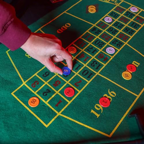 40.6cm Roulette and Blackjack Set Buy Deluxe Roulette Set with Accessories Online Nepal | Ubuy