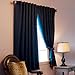 Best Home Fashion Thermal Insulated Blackout Curtain - Antique Bronze Grommet Top - Navy - 52