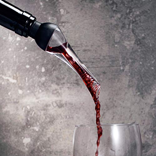 BeRicham Wine Aerator Pourer - Premium Wine Pourer Decanter for Aerating Wine Instantly Perfect Gift for Wine Lovers/Wine Accessories, FDA Approved, Gift Box Included