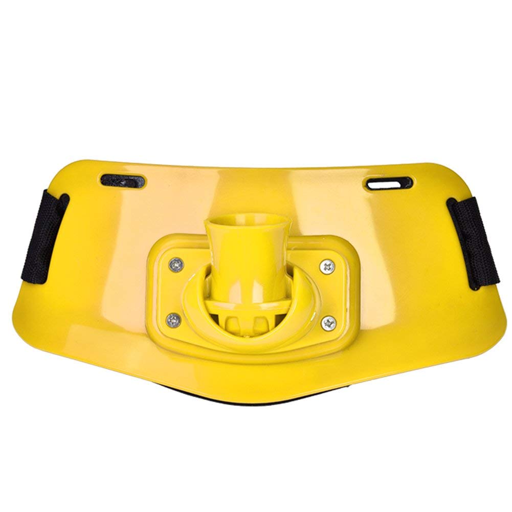 Fishing Rod Holder, Adjustable Fighting Belt for Stand Up Deep Sea Saltwater Offshore Boat Kayak Angling (Lemon Tree)