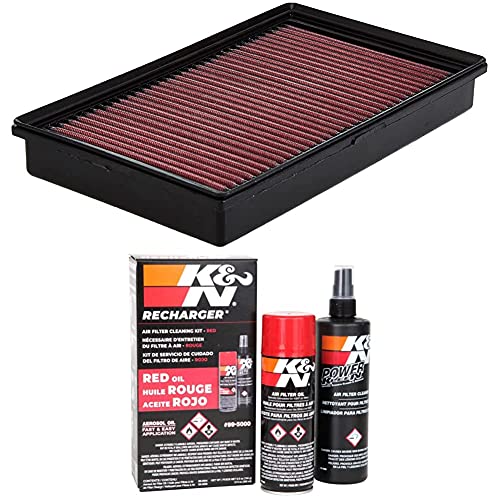 K&N Engine Air Filter KNA-5000 - 18,000 Mile, Fits Ford/Lincoln Edge, Fusion, MKZ