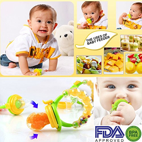 Baby Feeder Pacifier Silicone Sac Teether Nibbler Soother for feeding