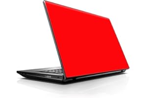 IT'S A SKIN 15 15.6 inch Laptop Notebook Skin Vinyl Sticker Cover Decal Fits 13.3" 14" 15.6" 16" HP Lenovo Apple Mac Dell Compaq Asus Acer/Solid Red Color