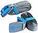 Earth River SUP Paddle Board Tie Down Straps for Stand Up Paddleboards, Kayaks, Surf Boards and Canoes (Two Pack) - 12 Foot Blue