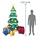6 Foot LED Light Up Tree Inflatable