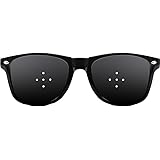 視力回復効果 ピンホールメガネ 新モデル TVを見ながら視力矯正 眼力 疲れ眼 眼精疲労予防 近視 老眼