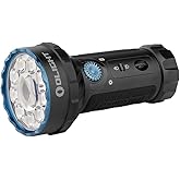 OLIGHT Marauder Mini 7,000 Lumens Bright Flashlight with 600 Meters Beam Distance, Powerful RGB Lights, Magnetic Rechargeable for Outdoors Work, Hunting, and Searching(Black)