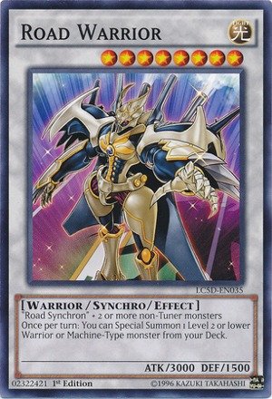 Yu-Gi-Oh! - Road Warrior (LC5D-EN035) - Legendary Collection 5D's Mega Pack - 1st Edition - Common