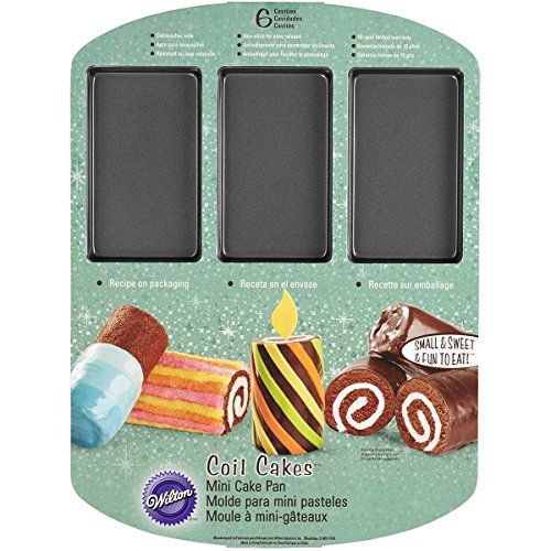 Wilton Non-Stick Mini Cake Pan, Coil Cakes
