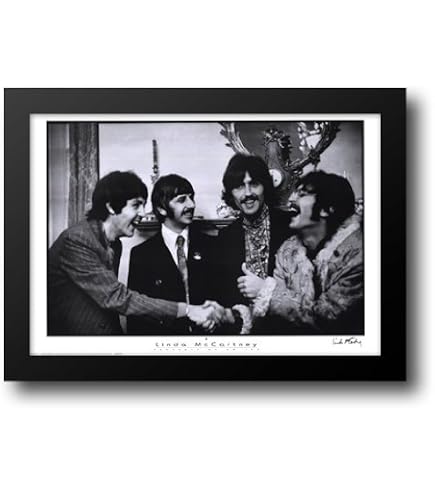 Amazon.com: The Beatles 40x16 Framed Art Print: Artwork: Posters