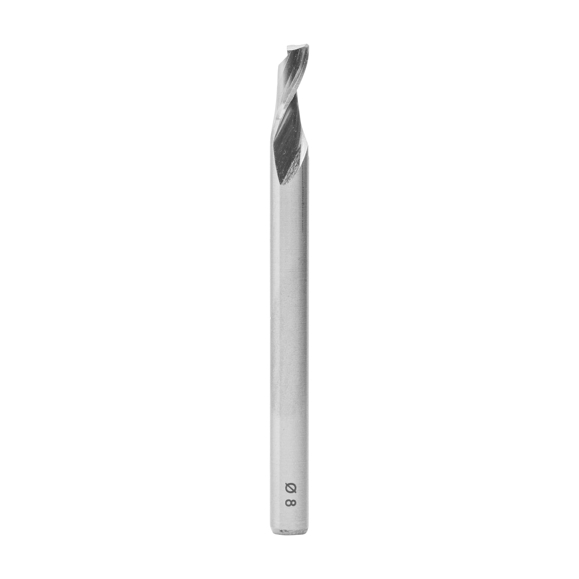 ENT 30013 Helical Aluminium and PVC Cutter HS Shank (S) 8 mm, Diameter (D) 8 mm, NL 14 mm, Z1, GL 100 mm