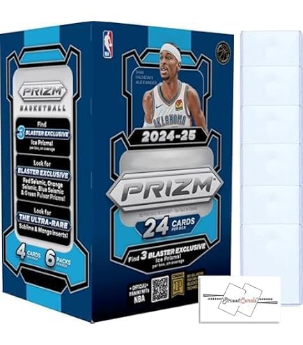 Amazon.com: 2024-25 Prizm Basketball Mega Box with 50 Trading