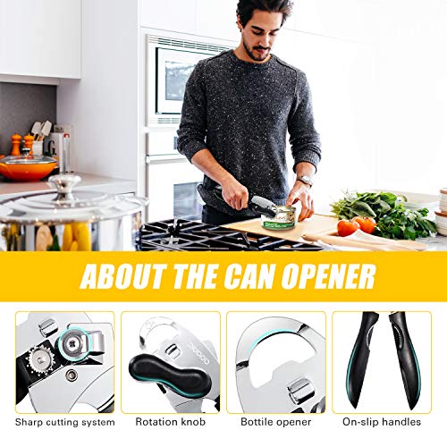 Can Opener Manual NoTroubleLidLift , Adoric Life Professional Heavy