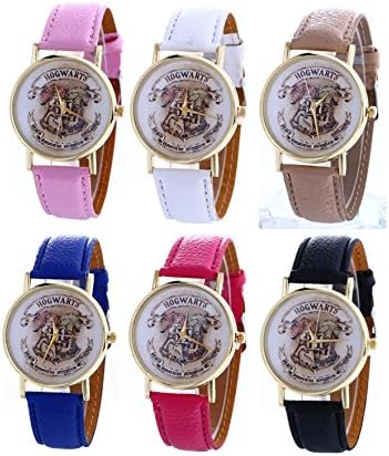 Navion New Fashion Leather Strap Girls Dress Jelly Watches Wholesales 6 Pcs