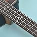 Caramel CB904 Ebony Baritone Acoustic and Electric Ukulele with Truss Rod