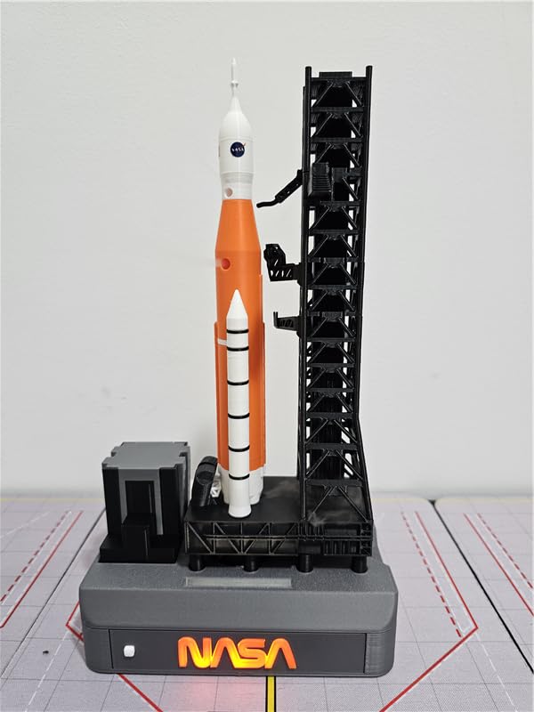 CYBERTOFU 1:400 NASA Artemis SLS Orion Launch Tower Set Rocket Model with Humidifier